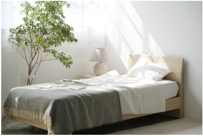 ミネルヴァマットレスは自然な寝姿勢で爽やかな目覚めをサポート